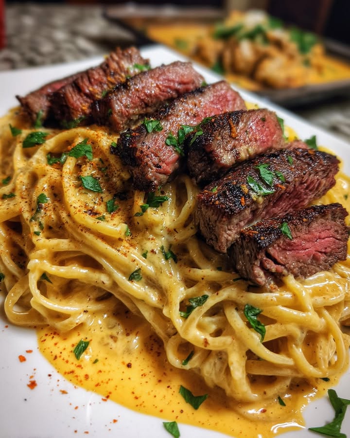 Cajun Cheesy Steak