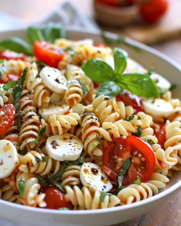 Caprese Pasta Delight: Best Authentic Italian Flavor 2 Caprese Pasta Delight