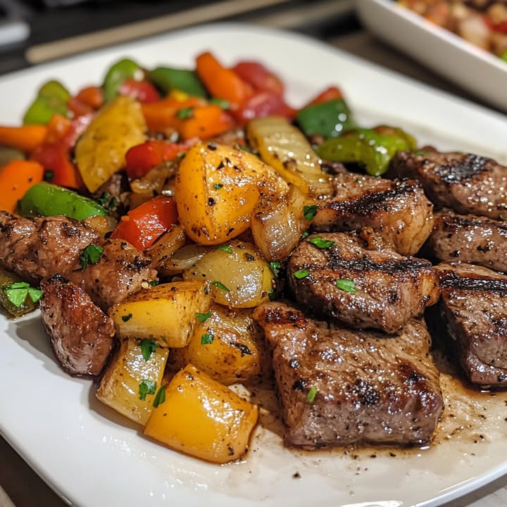 Caribbean Pepper Steak