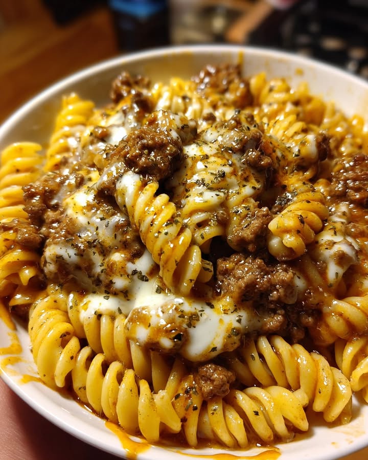 Cheesy Garlic Beef Pasta: The Savory Comfort Meal You Crave 2 Cheesy Garlic Beef Pasta