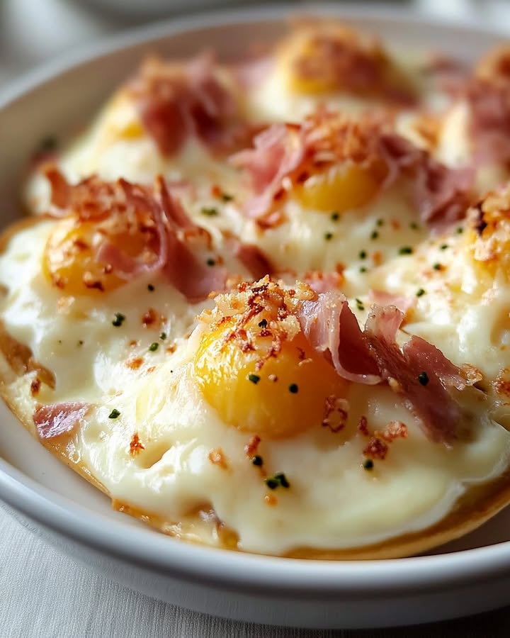 Cheesy Ham Eggs Recipe: Easy & Savory Breakfast Delight 2 Cheesy Ham Eggs