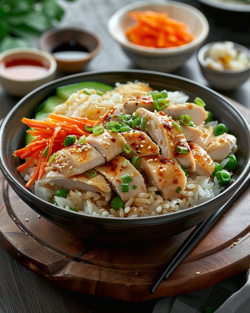 Chicken Rice Bowl with Veggies