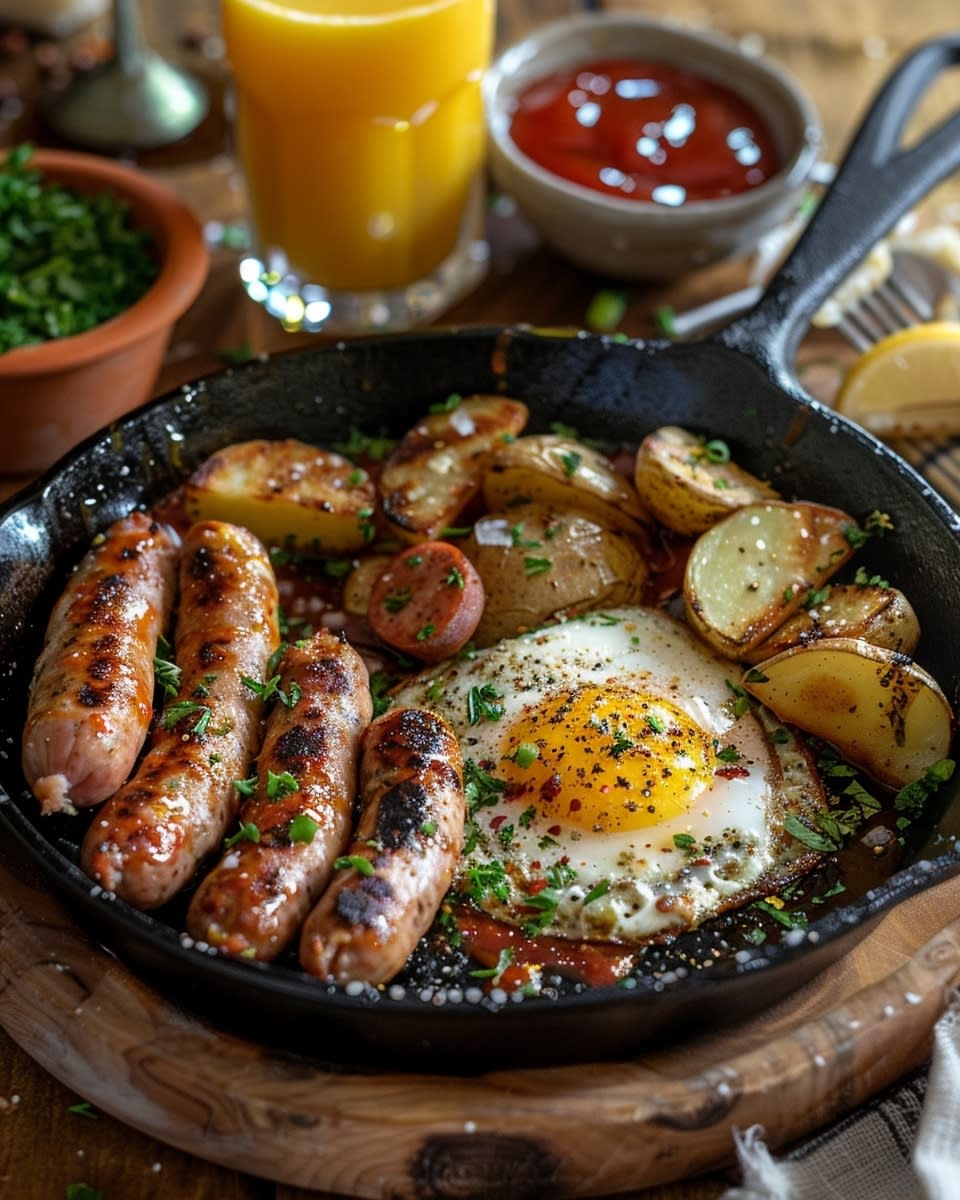 Delicious Chicken Sausage Breakfast Skillet: A Perfect Morning Meal 8 Chicken Sausage Breakfast Skillet