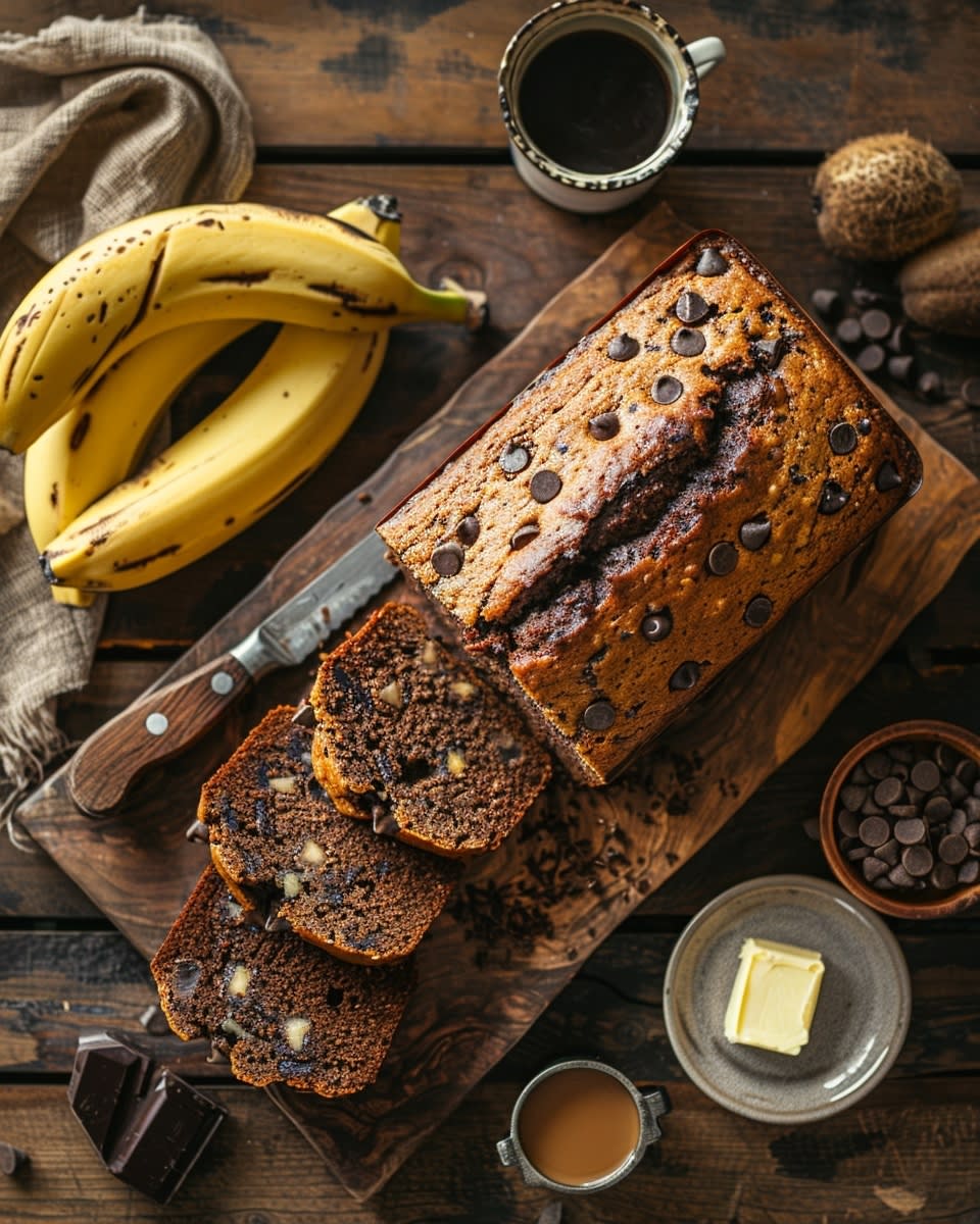 Delicious Chocolate Chip Banana Bread: A Sweet and Easy Treat 8 Chocolate Chip Banana Bread