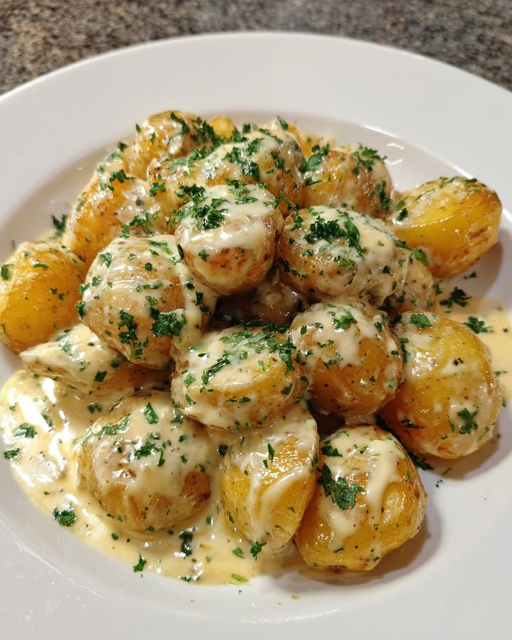 Creamy Garlic Potatoes: The Best Savory Side Dish 2 Creamy Garlic Potatoes