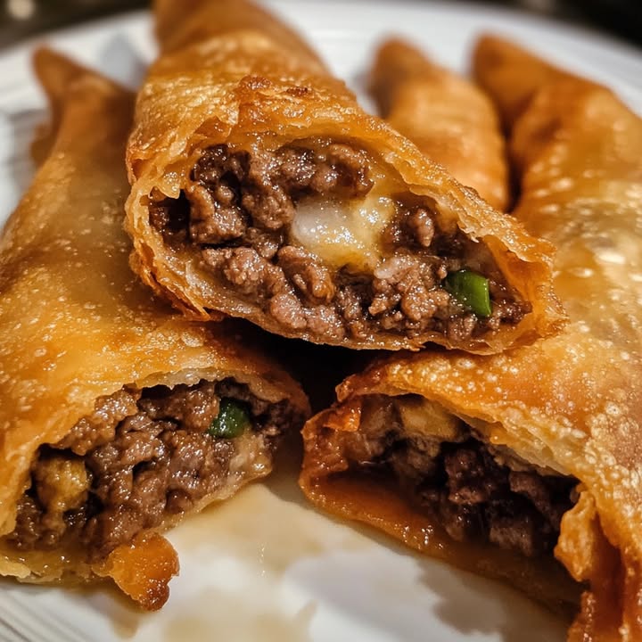 Crispy Beef Egg Rolls: The Best Authentic Recipe 2 Crispy Beef Egg Rolls