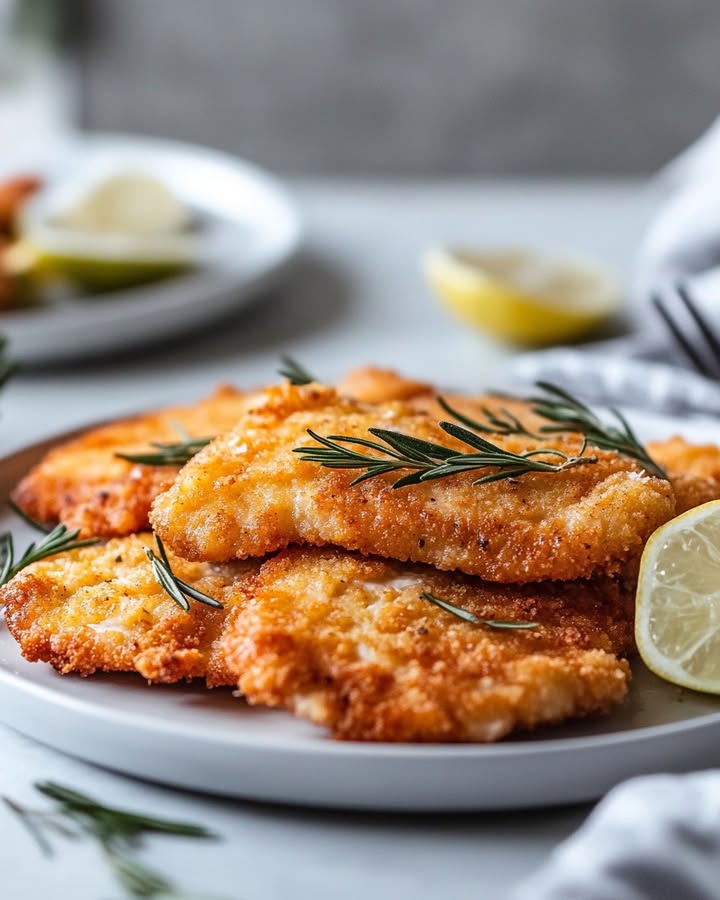 Crispy Chicken Schnitzel: The Best Authentic Recipe 2 Crispy Chicken Schnitzel