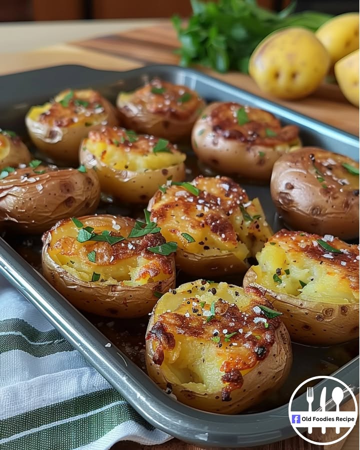 Crispy Smashed Potatoes: The Best Golden Crust Recipe 2 Crispy Smashed Potatoes