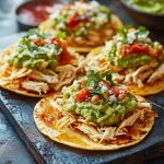 Delicious Chicken Tostadas