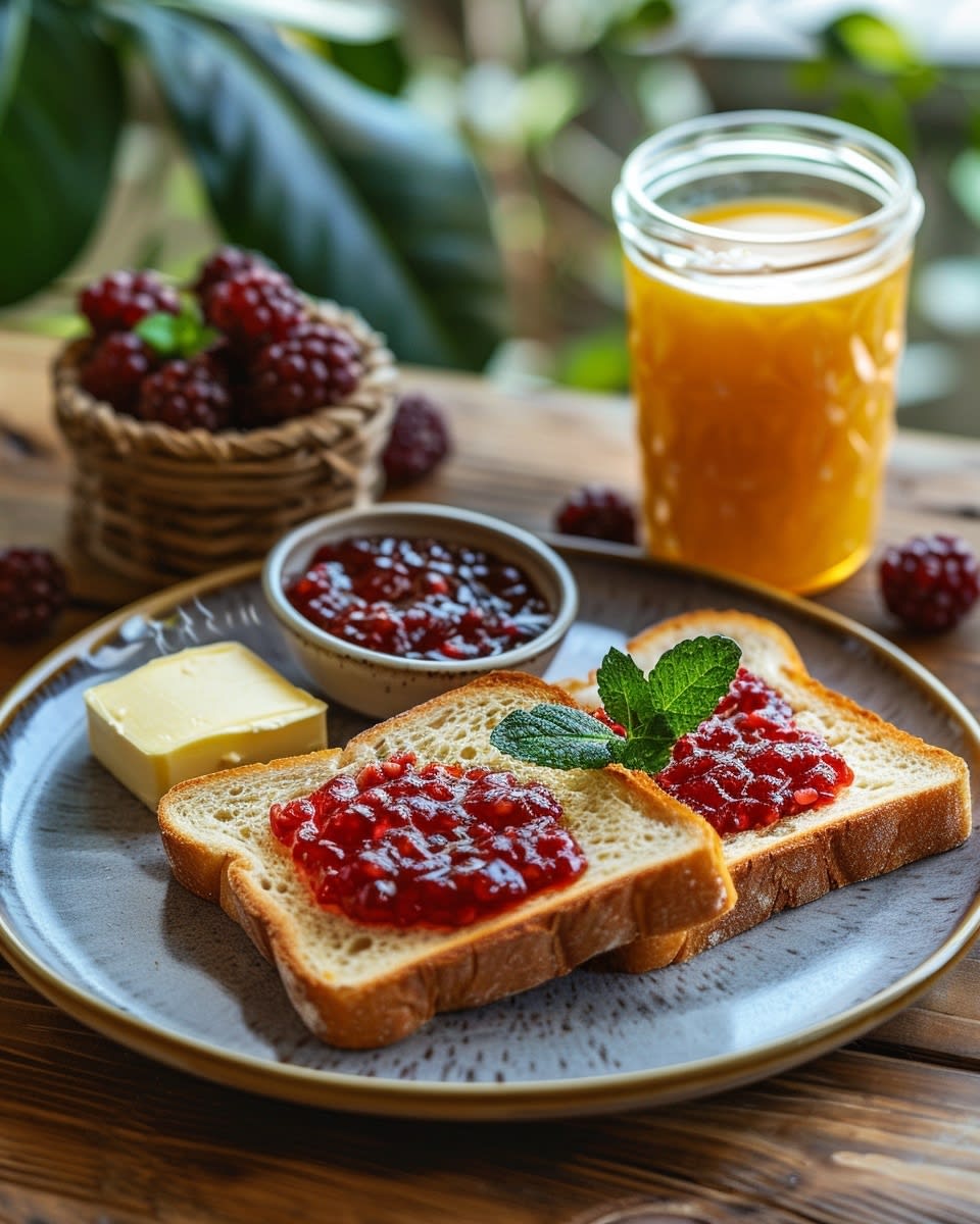 How to Make Easy Breakfast Toast with Jam: A Simple and Delicious Start to Your Day 8 Easy Breakfast Toast with Jam