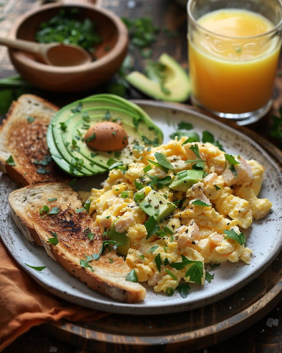 How to Make a Delicious Egg White Scramble with Turkey 8 Egg White Scramble with Turkey