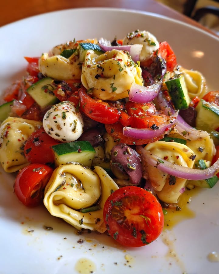 Garden Tortellini Salad: Best Authentic Summer Recipe 2 Garden Tortellini Salad