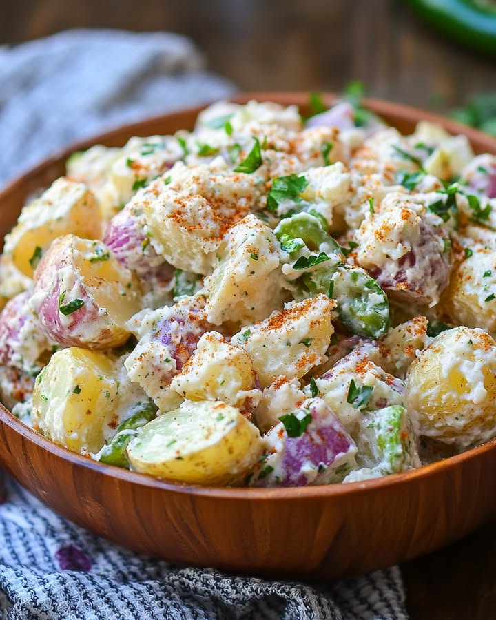 Jalapeño Popper Potato Salad: Best Spicy & Creamy Side 2 Jalapeño Popper Potato Salad