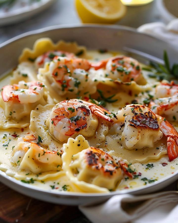 Lobster Ravioli Delight: Savor the Ultimate Seafood Indulgence 2 Lobster Ravioli Delight