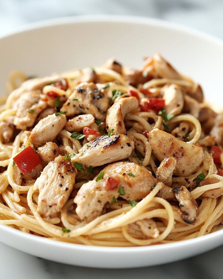 Love-Struck Chicken Pasta: The Best Romantic Dinner Recipe 2 Love-Struck Chicken Pasta