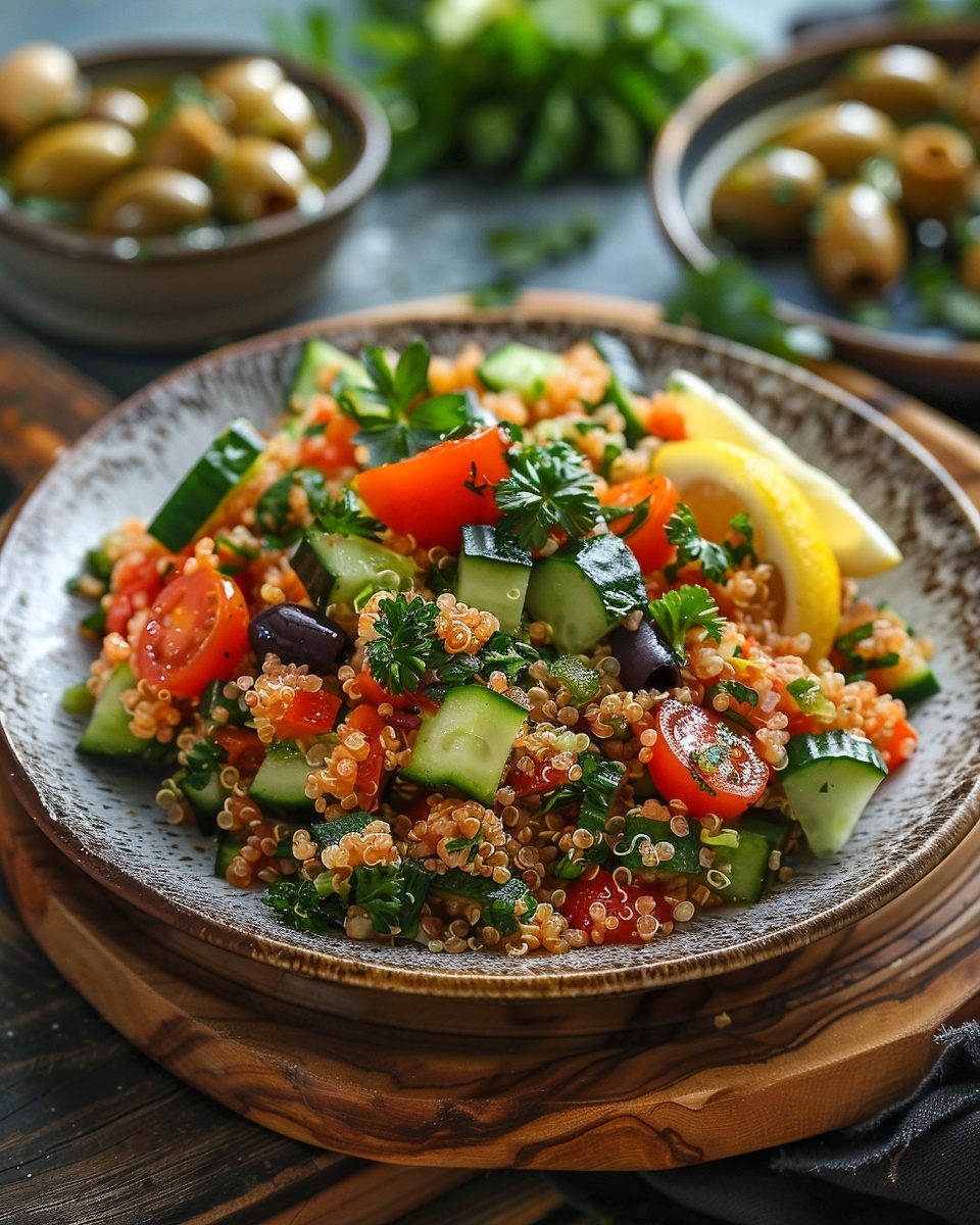 Mediterranean Quinoa Salad