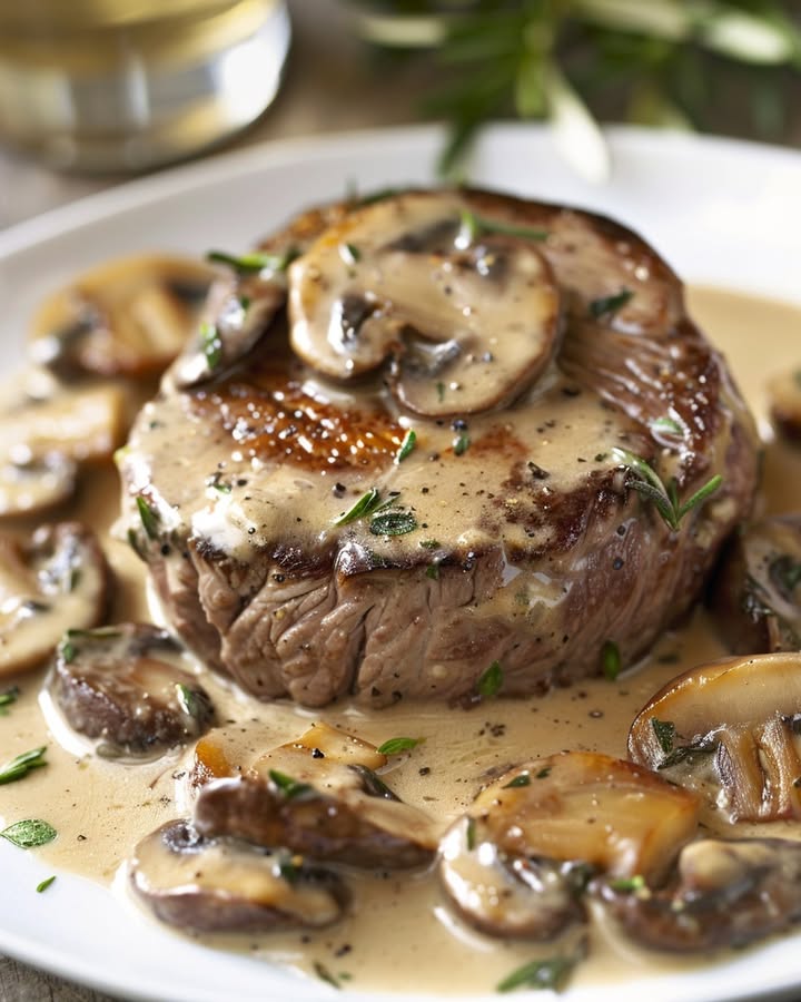 Mushroom Filet Mignon