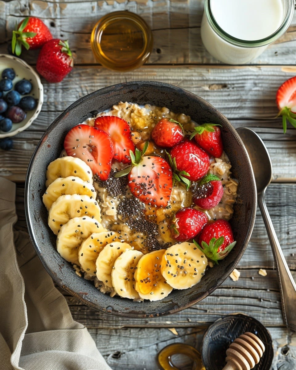 Delicious and Nutritious: How to Make Oatmeal with Chia and Fresh Fruit 8 Oatmeal with Chia and Fresh Fruit