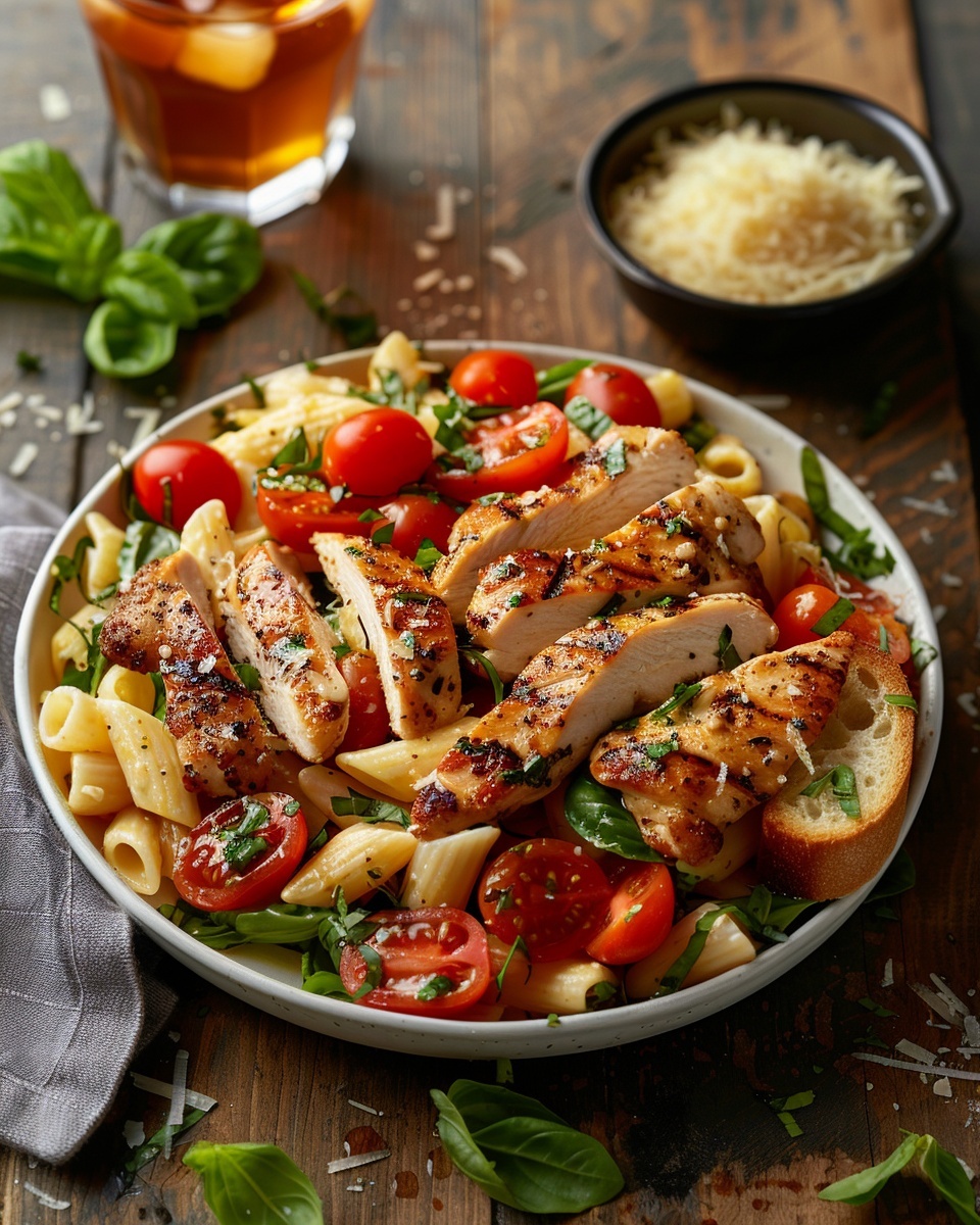 Pasta Salad with Chicken