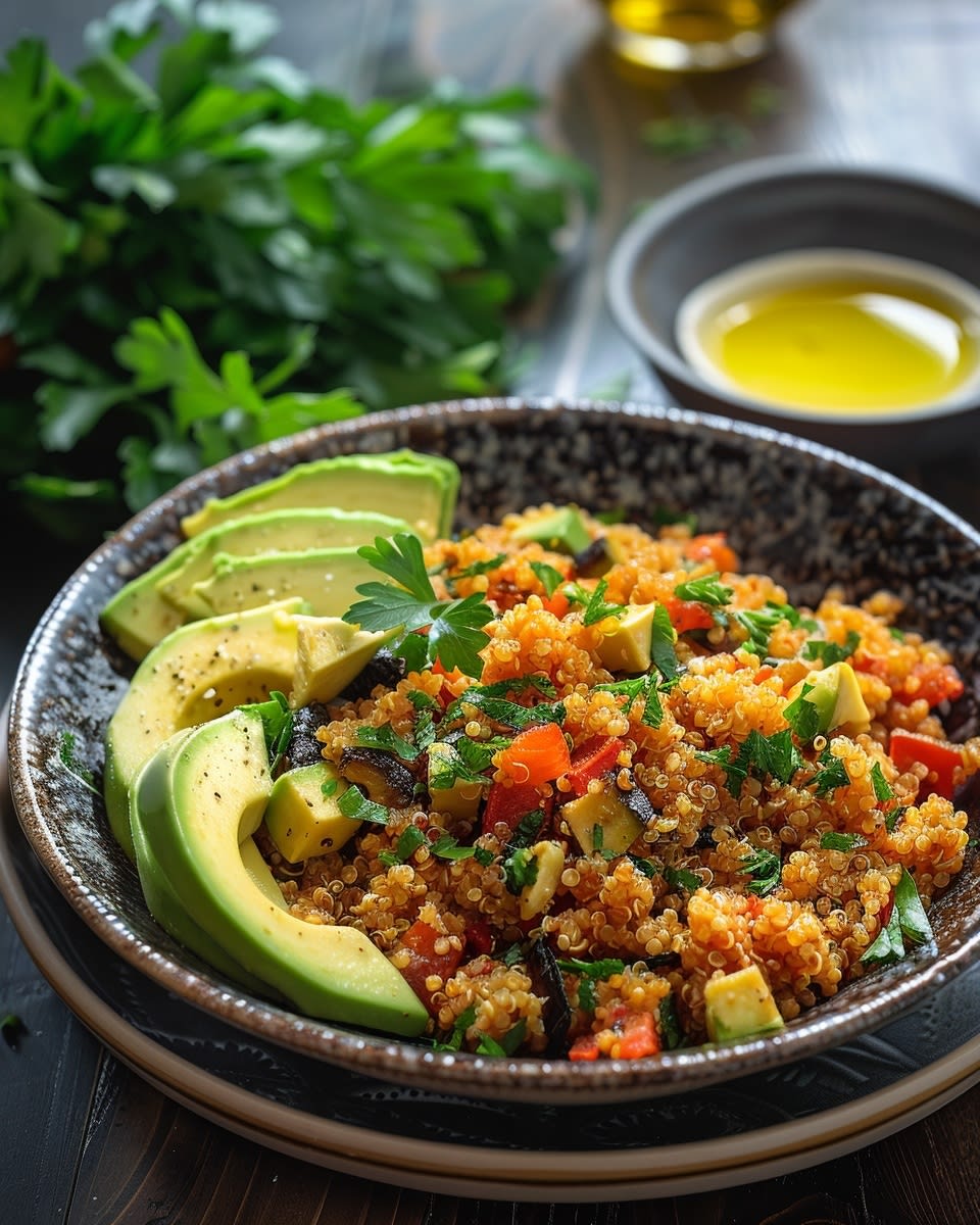 Delicious and Nutritious: How to Make the Perfect Roasted Veggie Quinoa Bowl 8 Roasted Veggie Quinoa Bowl