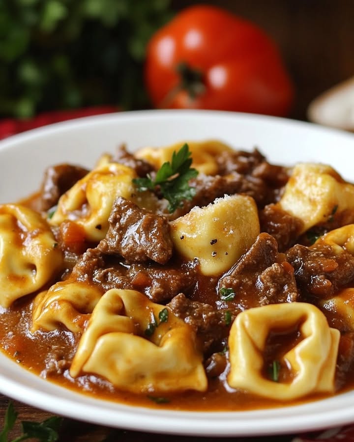 Savory Cheesesteak Tortellini: The Ultimate Comfort Food 2 Savory Cheesesteak Tortellini