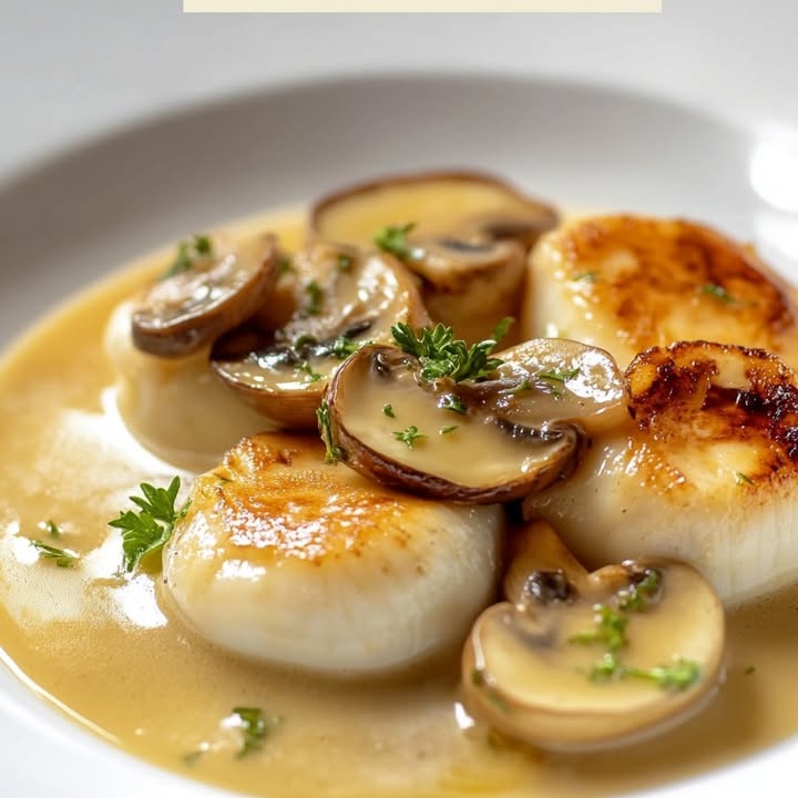 Savory Scallop Mushroom Delight: Best Authentic Recipe 2 Savory Scallop Mushroom Delight