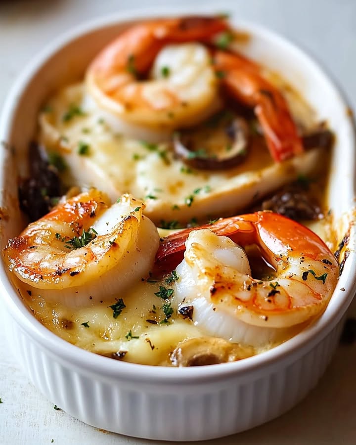 Seafood Delight Casserole: The Best Savory Dish You'll Love 2 Seafood Delight Casserole
