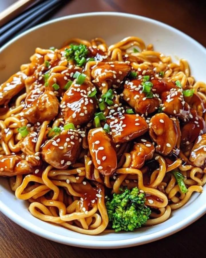 Teriyaki Chicken Noodles