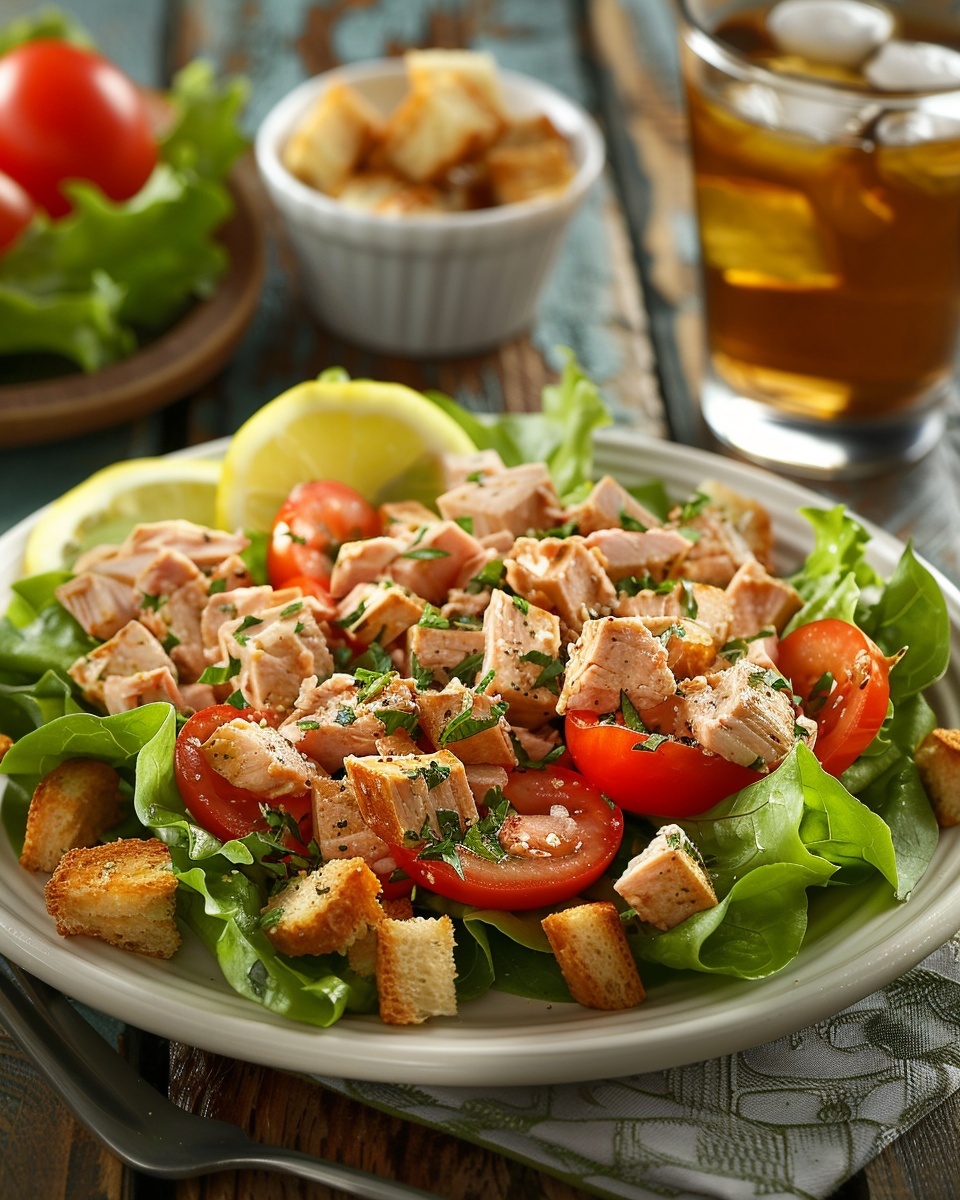 Tuna Salad with Lettuce