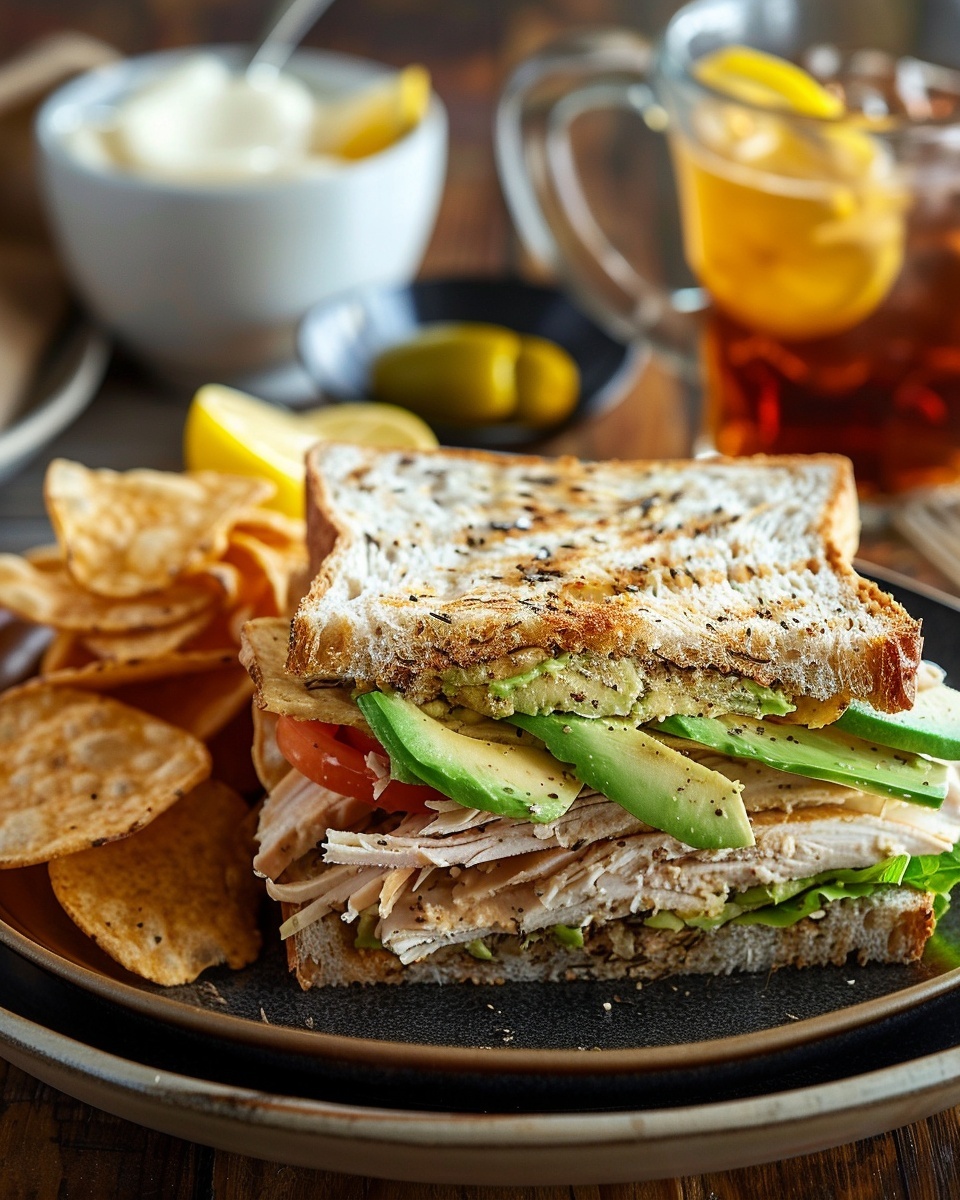 Turkey Avocado Sandwich