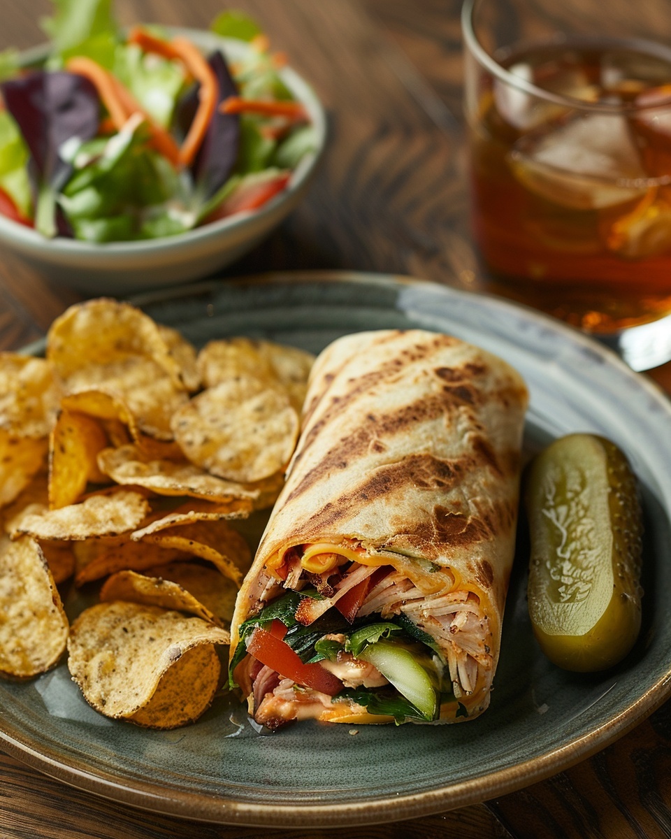 Delicious and Healthy Turkey and Cheese Wrap: A Perfect Meal for Any Time 8 Turkey and Cheese Wrap