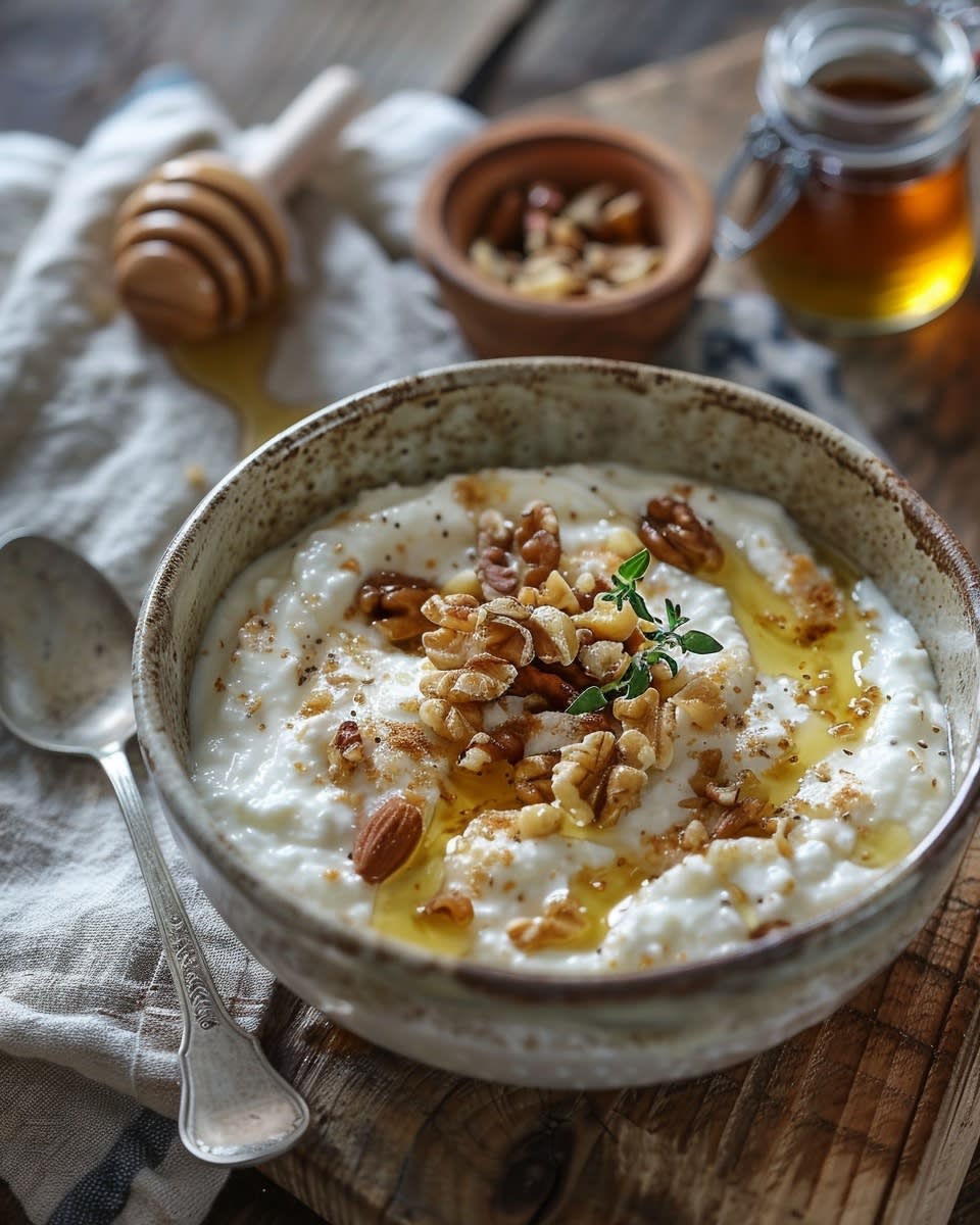 Yogurt with Honey and Nuts