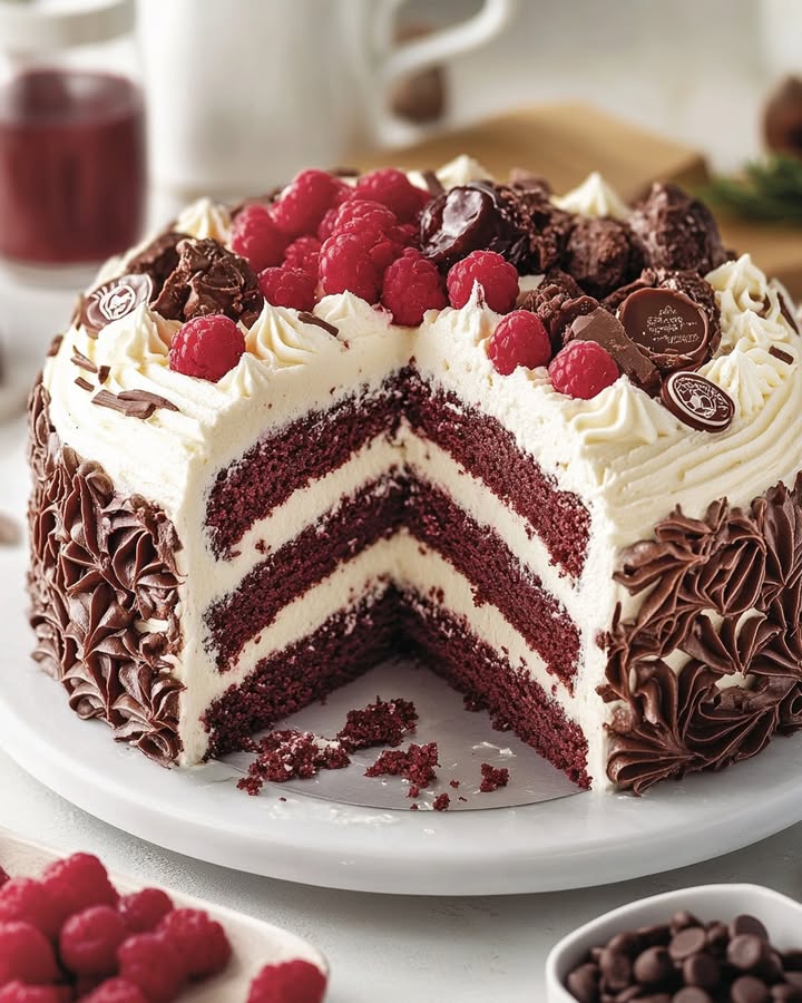 Cherry Chocolate Roll: Best Decadent Dessert Recipe 2 Cherry Chocolate Roll