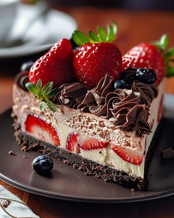 Decadent Strawberry Cheesecake Delight