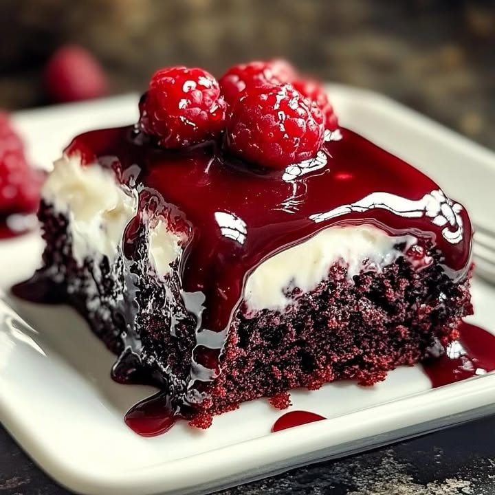 Decadent Velvet Brownie