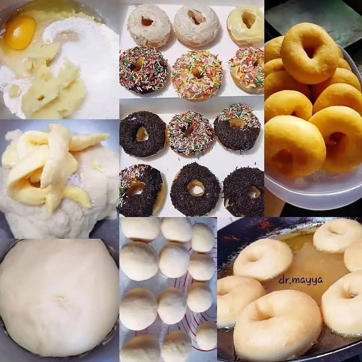 Fluffy Potato Donuts