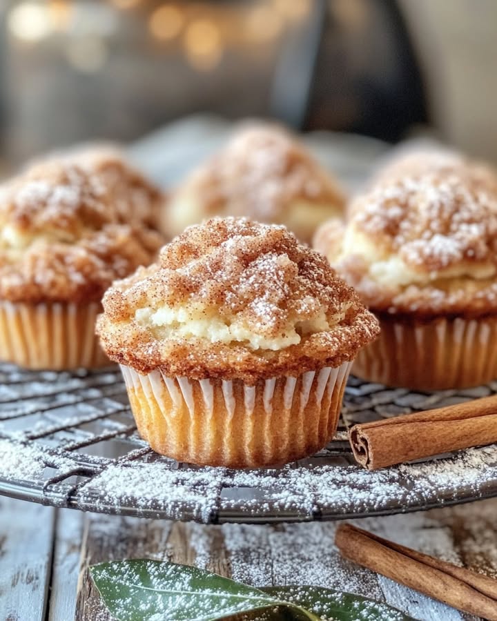 Gooey Cinnamon Muffins