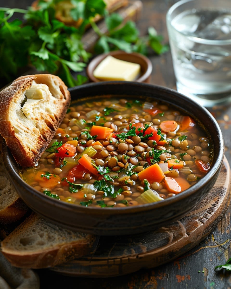Lentil and Vegetable Soup: A Hearty, Healthy, and Delicious Meal 8 Lentil and Vegetable Soup
