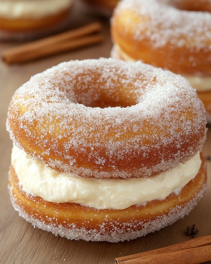 Pumpkin Cream Cheese Donuts: The Best Fall Treat 2 Pumpkin Cream Cheese Donuts