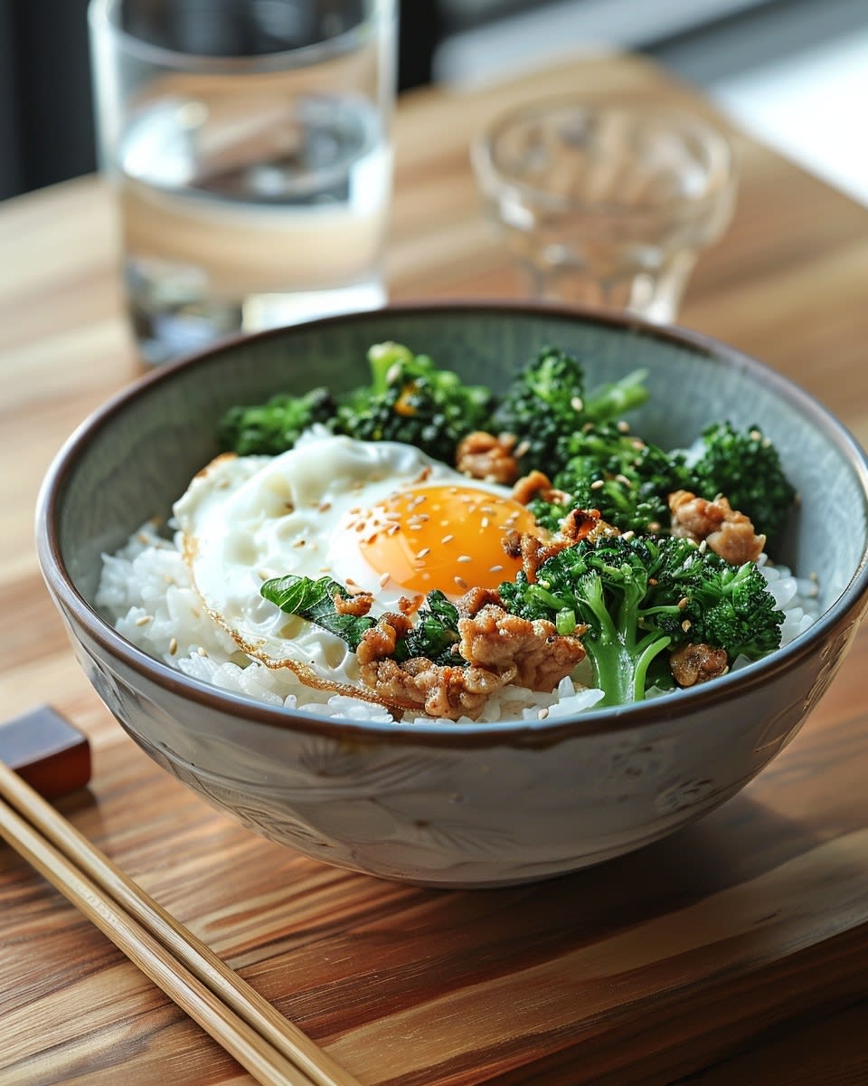 Delicious Rice Bowl with Fried Egg: A Simple and Satisfying Meal 8 Rice Bowl with Fried Egg