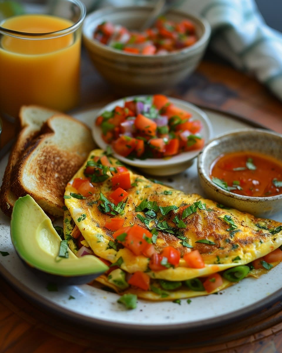 A Delicious and Healthy Veggie Omelet for Lunch 8 Veggie Omelet for Lunch