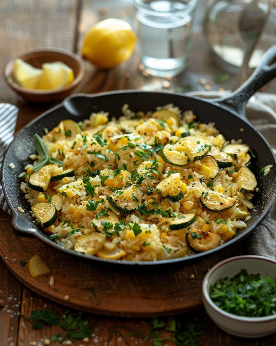 Delicious Zucchini and Rice Skillet: A Quick and Easy Weeknight Meal 8 Zucchini and Rice Skillet