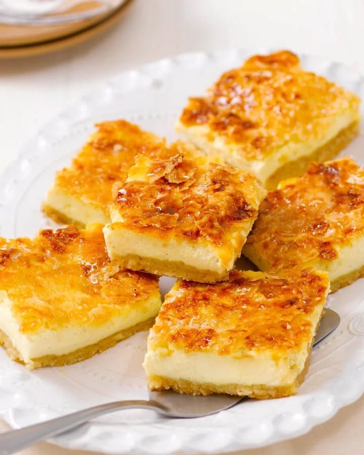Fantastic Crème Brûlée Slices