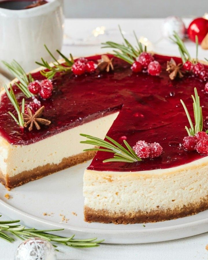 Festive Mulled Cheesecake: Best Holiday Dessert Recipe 1 Festive Mulled Cheesecake