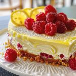 Lemon Raspberry Cheesecake