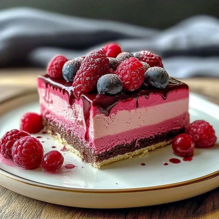 Raspberry Chocolate Mousse