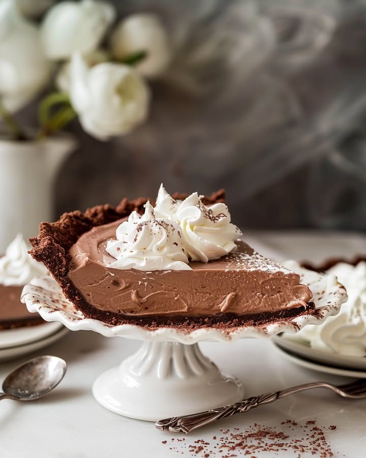 Silky Chocolate Pie