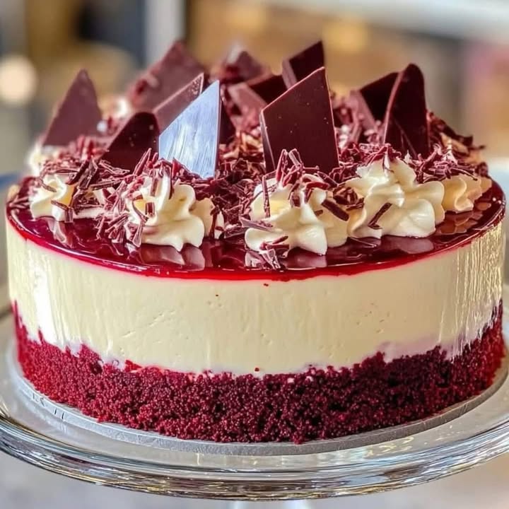 Velvet White Chocolate Cheesecake: Decadent & Easy Recipe 2 Velvet White Chocolate Cheesecake