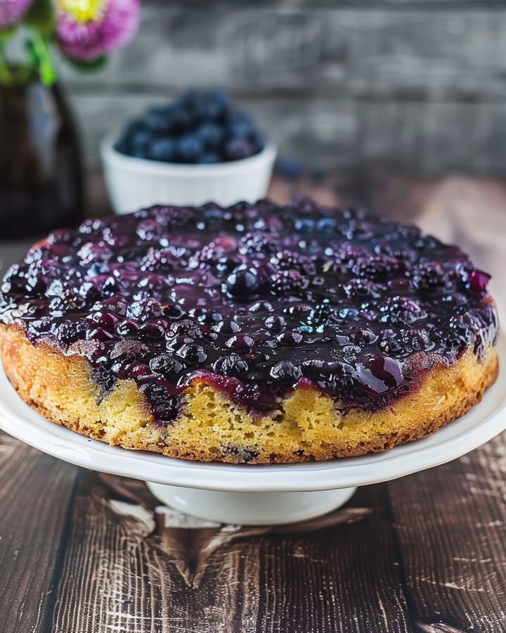 Blueberry Upside Down Cake: Easy Recipe for Sweet Success 2 blueberry delight cake Elite Cooking Recipes