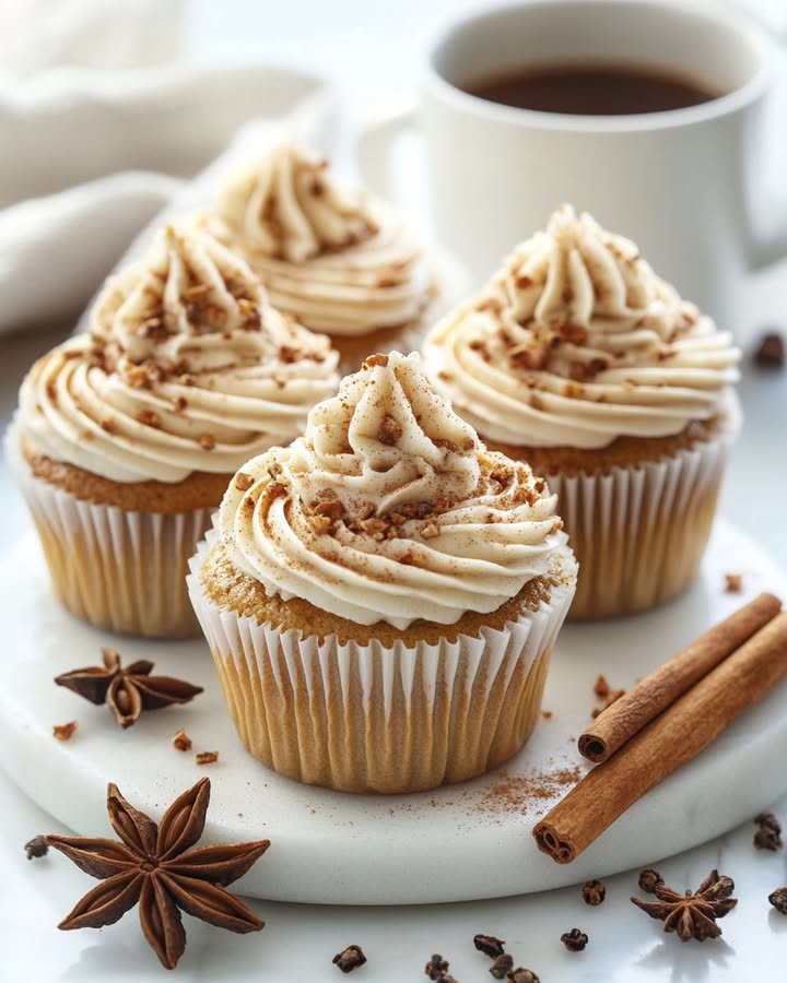 Chai Pumpkin Spice Latte Cupcakes: Perfect Fall Treat 2 chai pumpkin spice cupcakes Elite Cooking Recipes